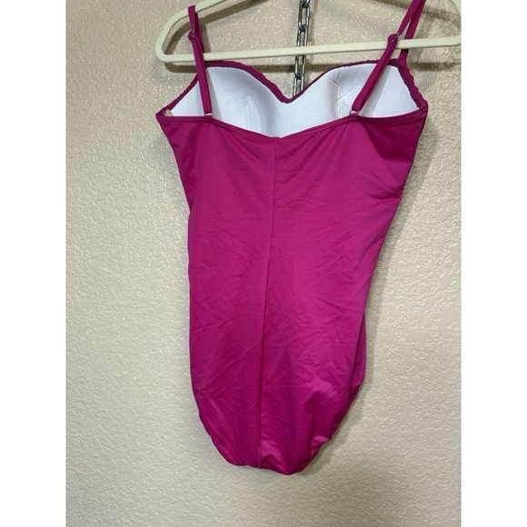 Miraclesuit one piece swimsuit Hot Pink size 12 - Picture 4 of 7